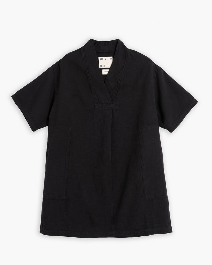 G.o.D Toku Dress Double Cotton Black
