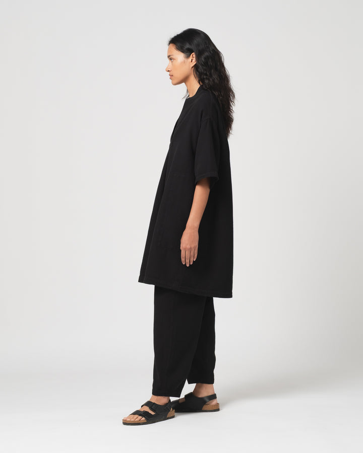G.o.D Toku Dress Double Cotton Black