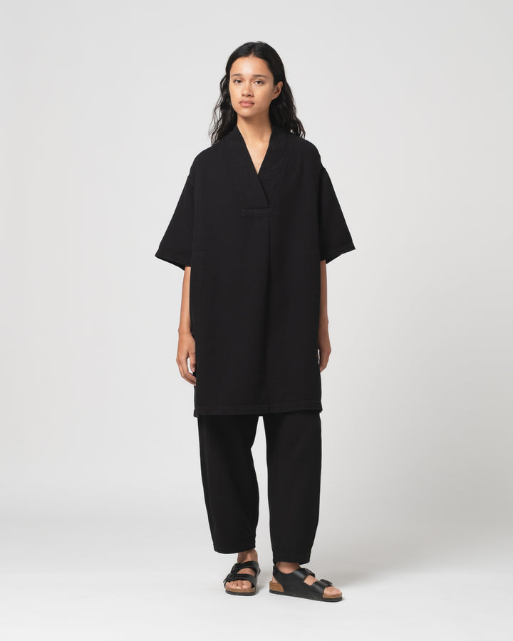 G.o.D Toku Dress Double Cotton Black