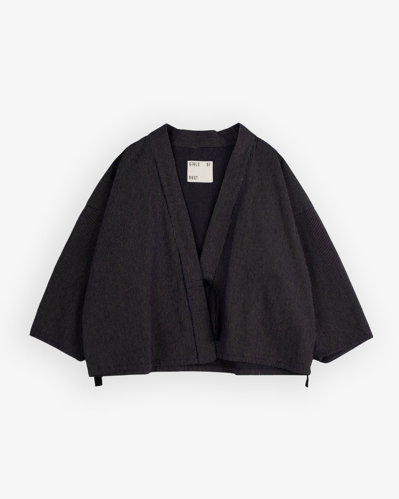 G.o.D Kimono Boro Stripes Navy / Off White