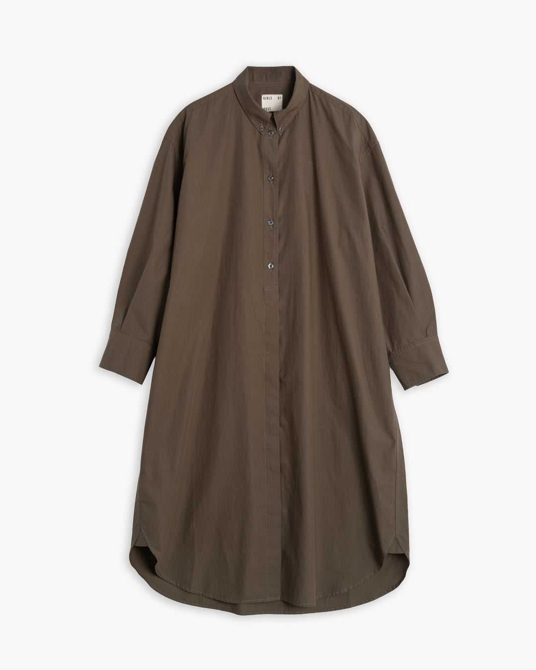 G.o.D Imperial Shirt Peach Poplin Lizard