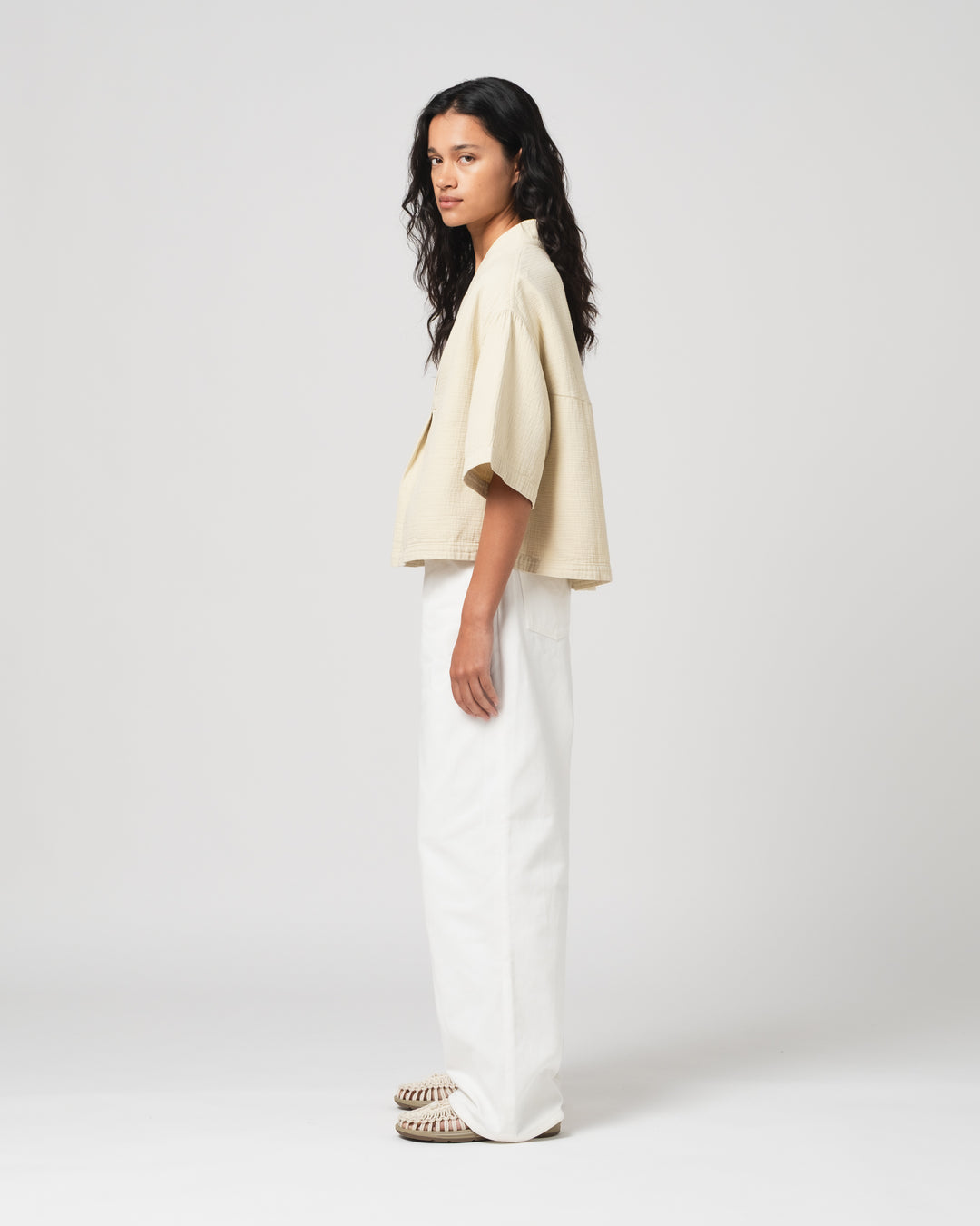 G.o.D Toku Top Double Cotton Sahara