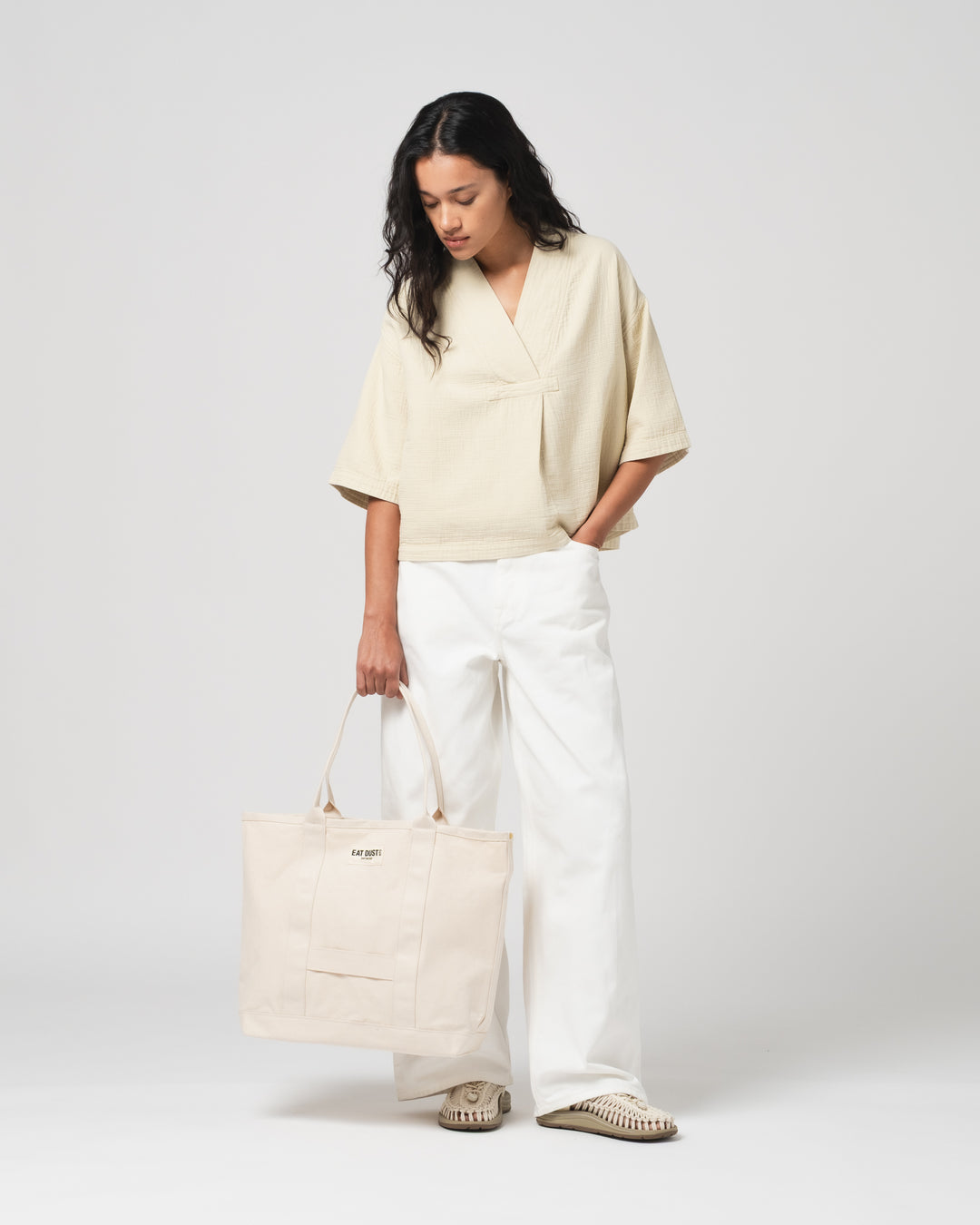 G.o.D Toku Top Double Cotton Sahara