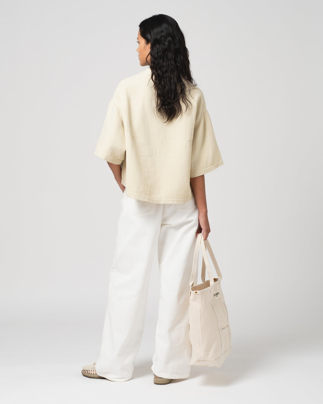 G.o.D Toku Top Double Cotton Sahara