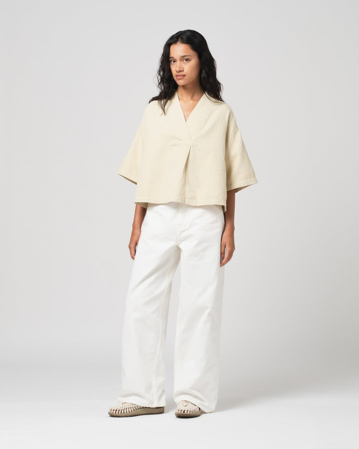 G.o.D Toku Top Double Cotton Sahara