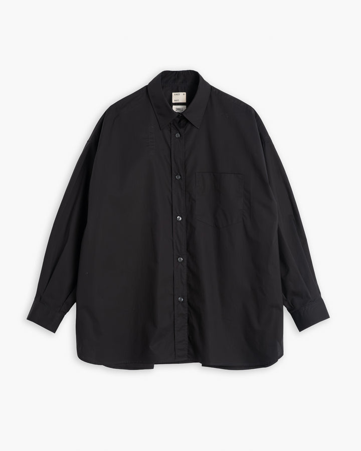 G.o.D Supernova Shirt Silky Poplin Black