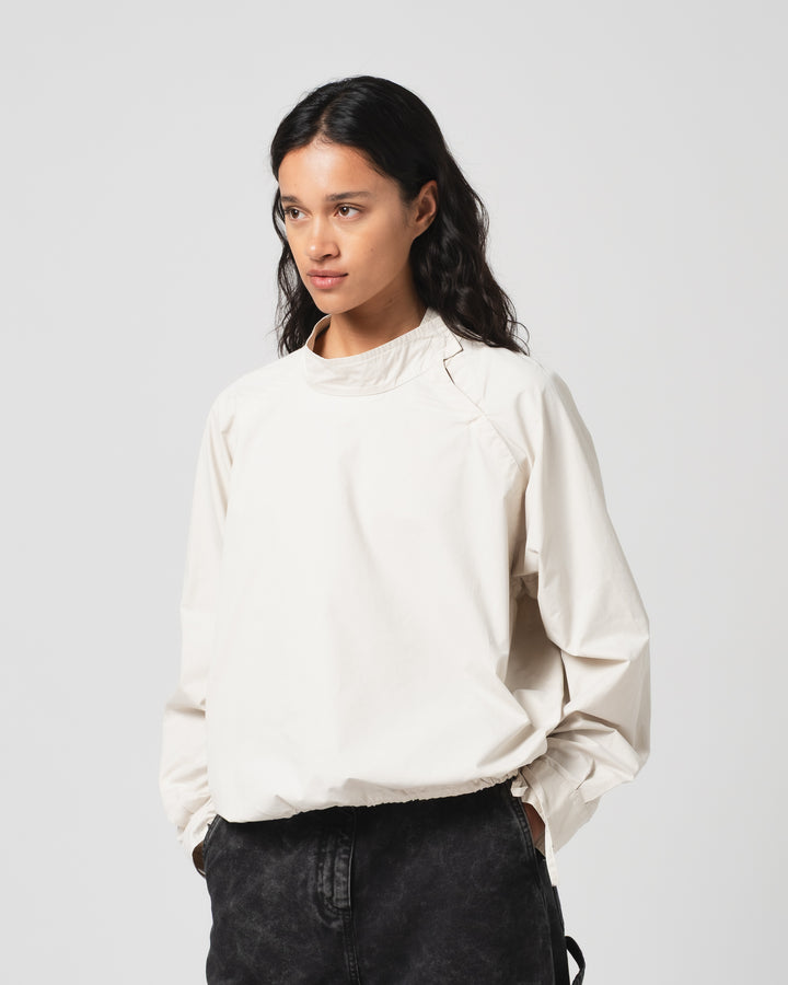G.o.D Anorak Shirt Poplin Light Grey