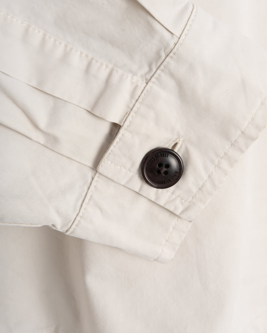 G.o.D Anorak Shirt Poplin Light Grey