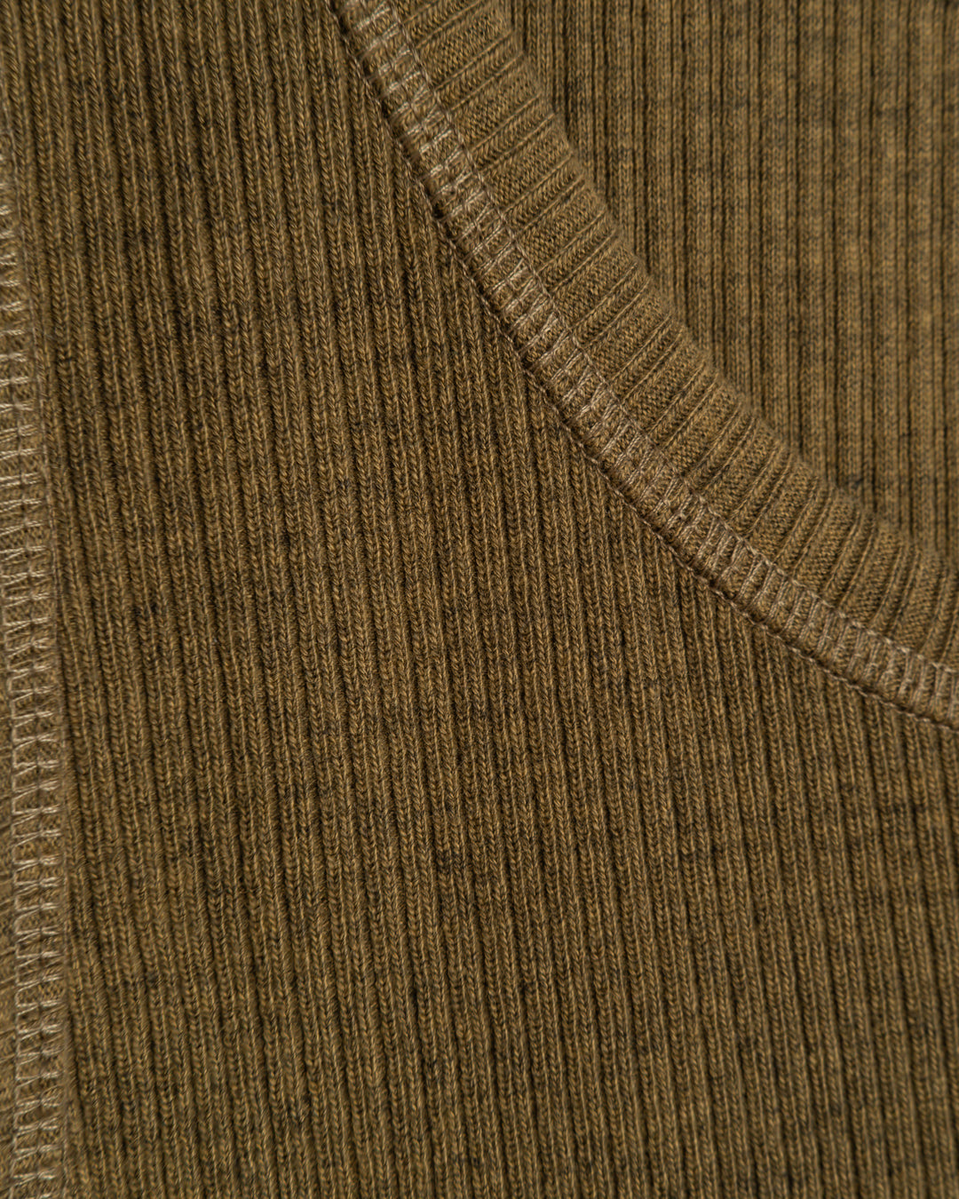 G.o.D Body Top Military Rib Jersey Olive