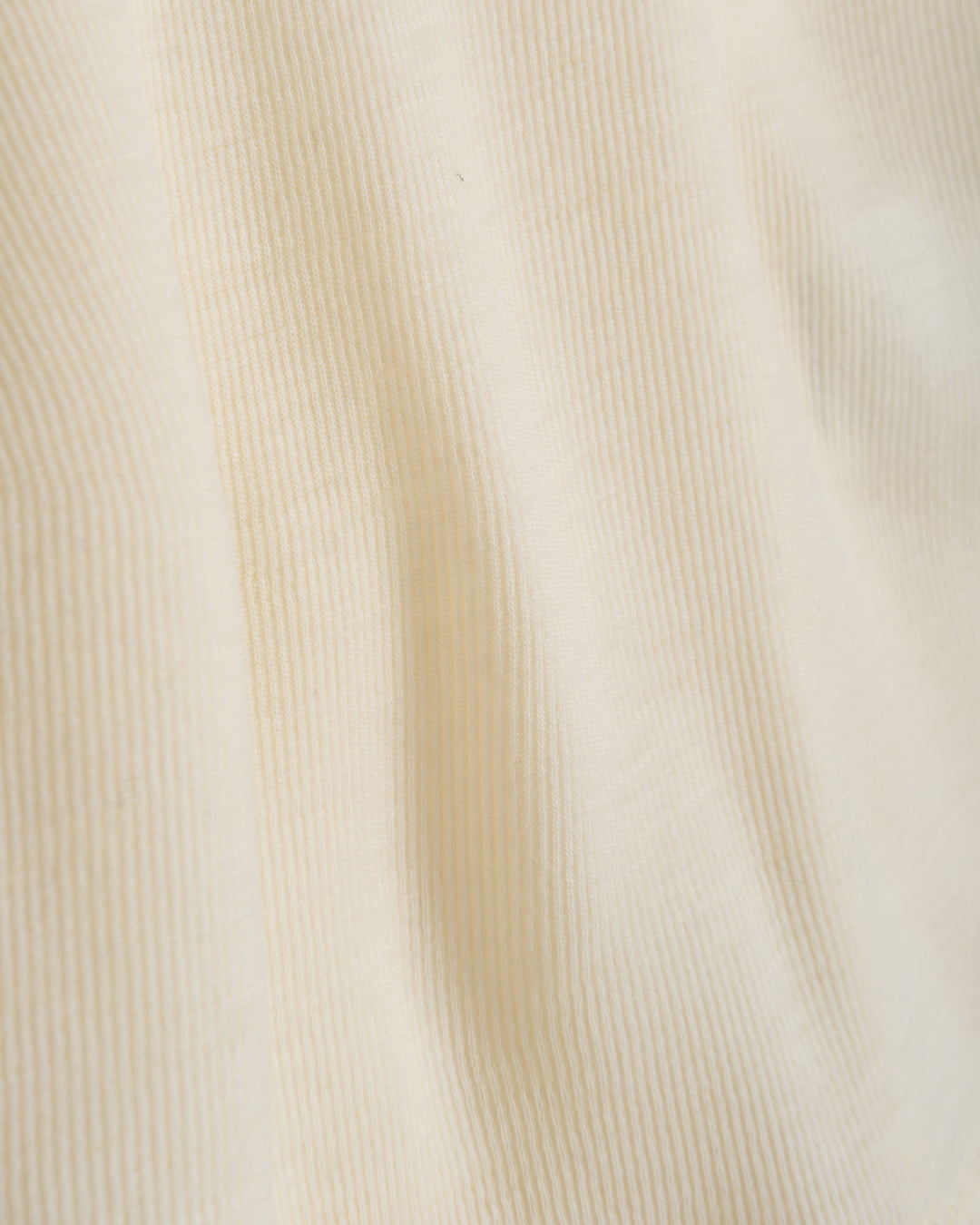 G.o.D Body Top Rib Wool Off White