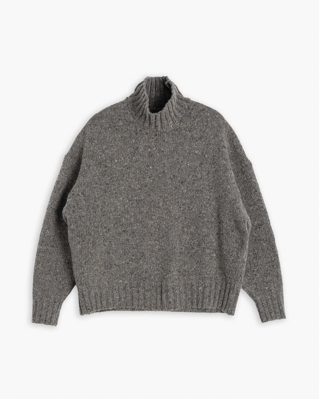 G.o.D Cornish Sweater Neppy Wool Drizzle