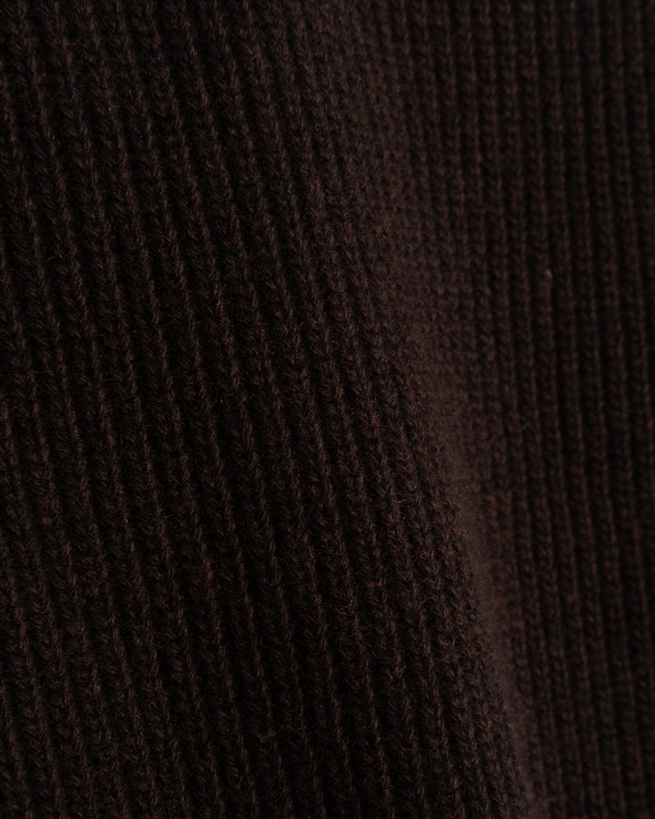 G.o.D Fly Deck Sweater Delta Yarn Chocolate