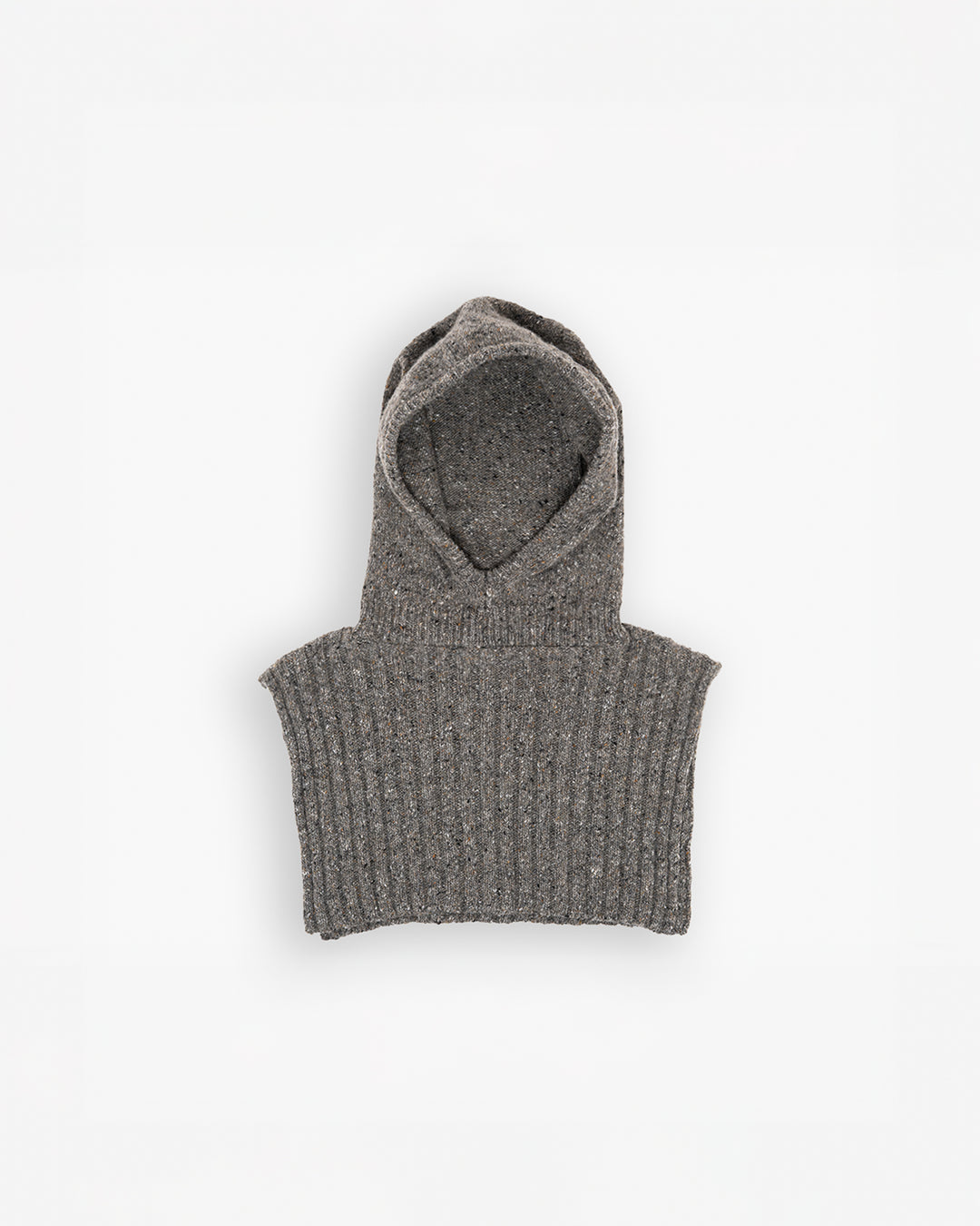 G.o.D Channel Hood Neppy Wool Drizzle