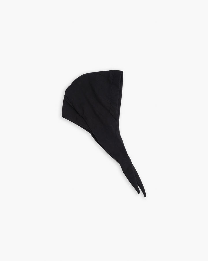 G.o.D Jackie Scarf Padded Cotton Black