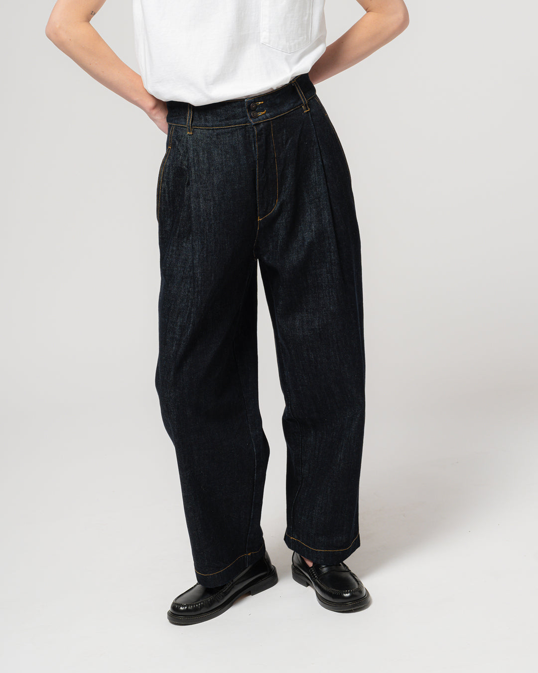 G.o.D British Worker Pants Century Denim Blue
