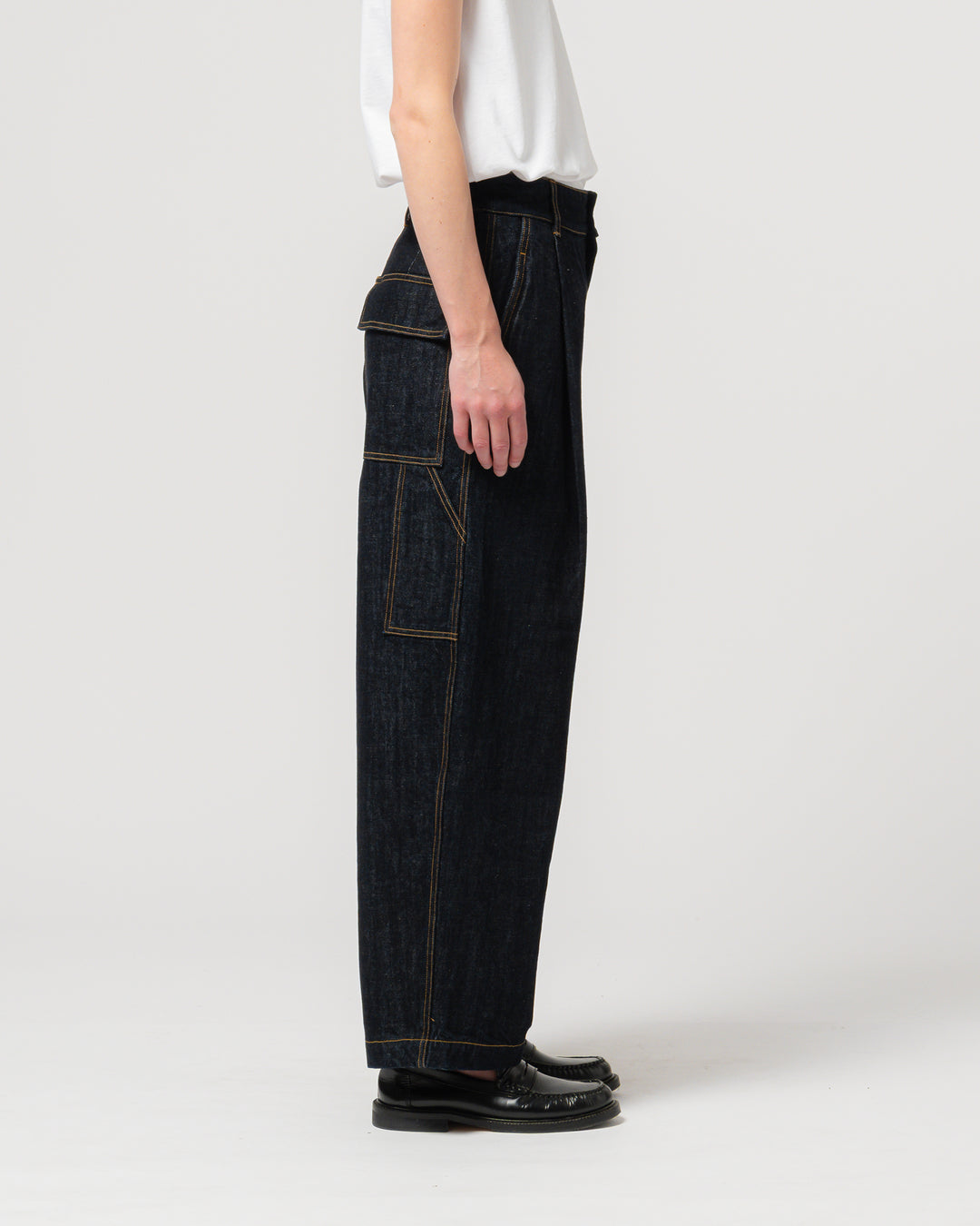 G.o.D British Worker Pants Century Denim Blue