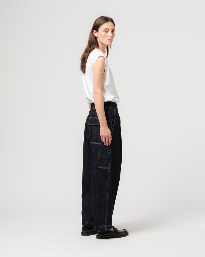 G.o.D British Worker Pants Century Denim Blue