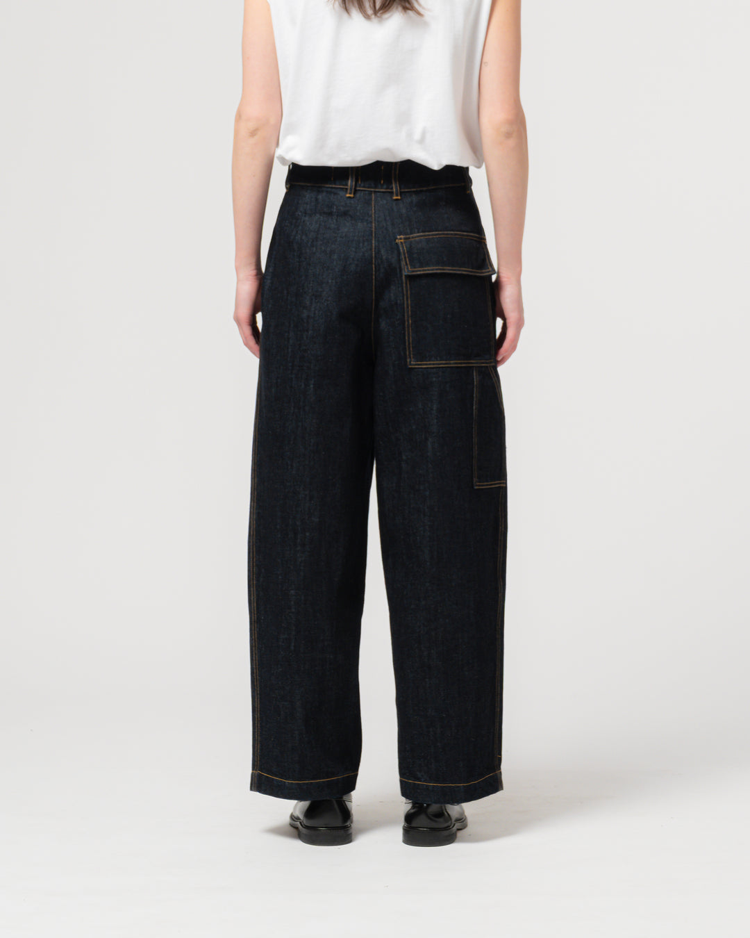 G.o.D British Worker Pants Century Denim Blue
