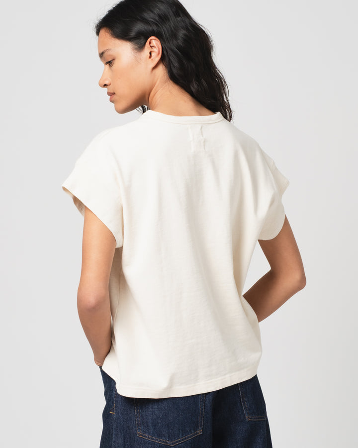 G.o.D Muscle T Heavy Flame Off White