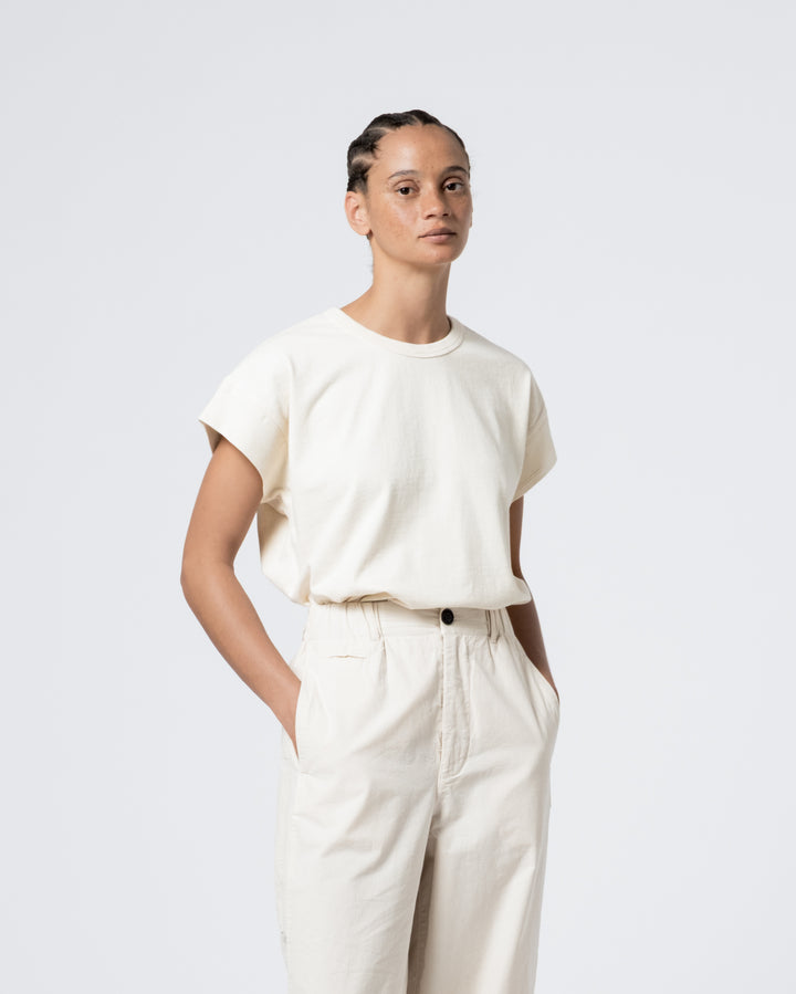 G.o.D Muscle T Heavy Flame Off White