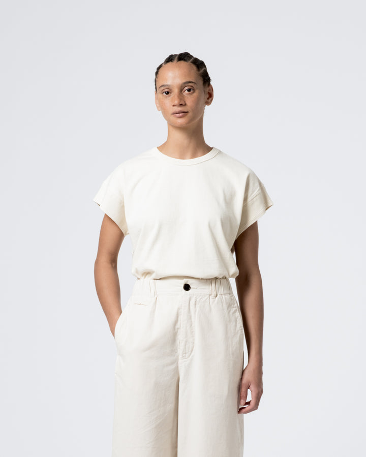 G.o.D Muscle T Heavy Flame Off White