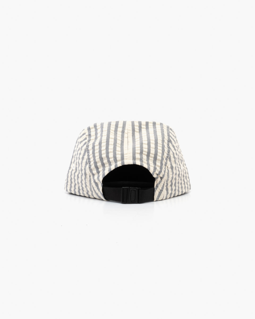 5 Panels Cap Belfast Seersucker Iron/Off-White