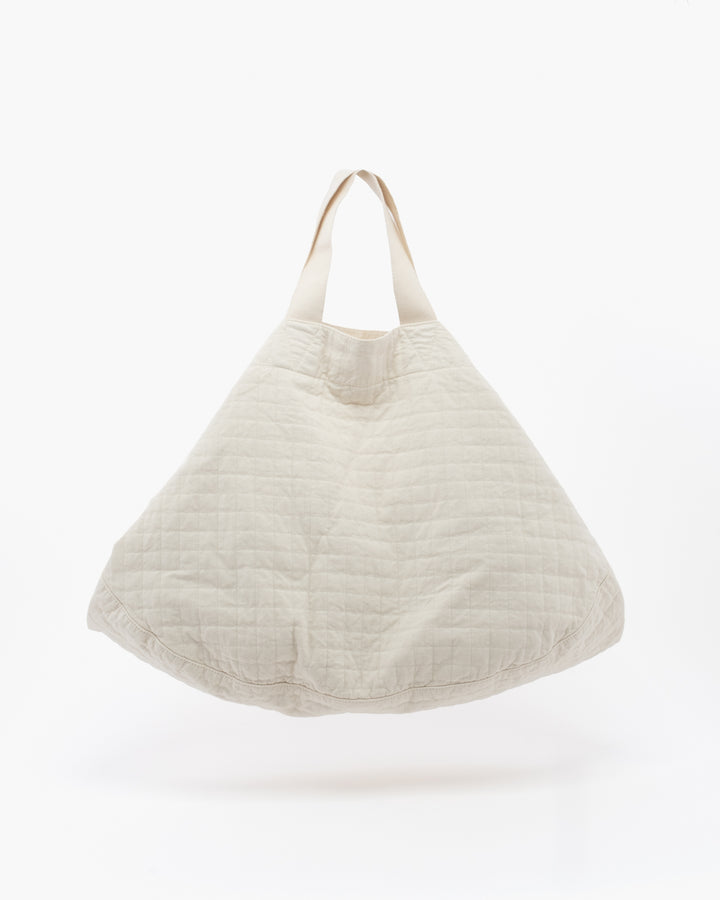 Moon Bag Sashiko Cotton Wheat