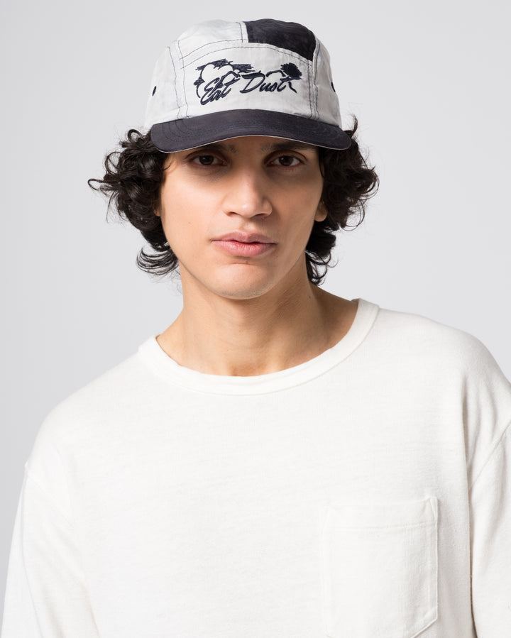 5 Panels Cap Tie Dye Nylon Deep Sea