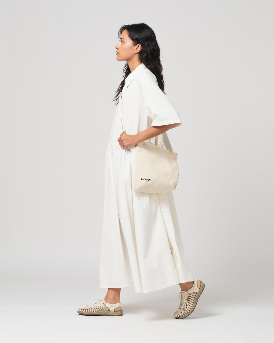 Mule Bag Small Canvas Natural
