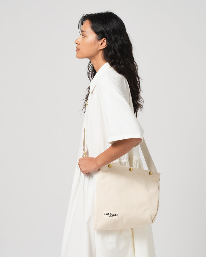 Mule Bag Small Canvas Natural