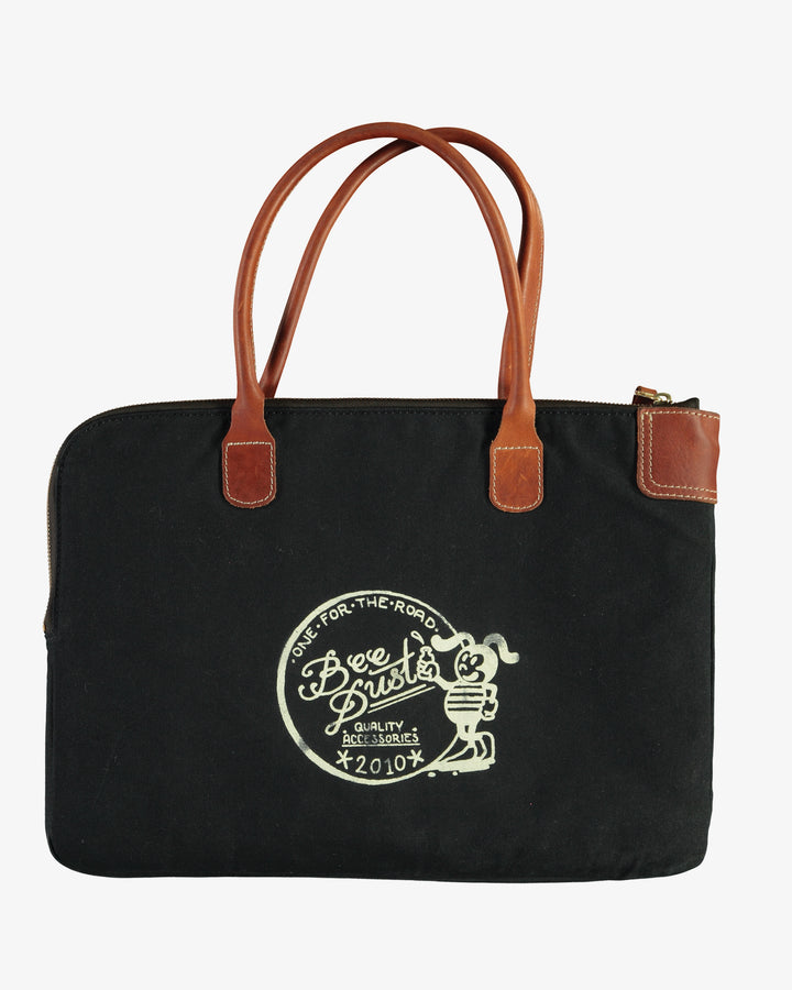 ラップトップバッグ キャンバス ブラック