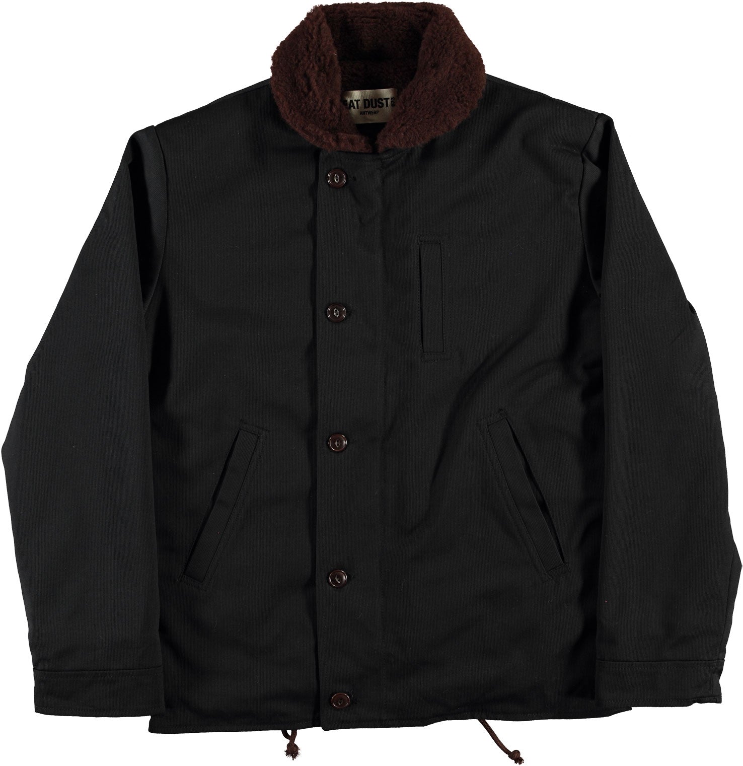 Deck Jacket Bedford Cords Black – Eat Dust