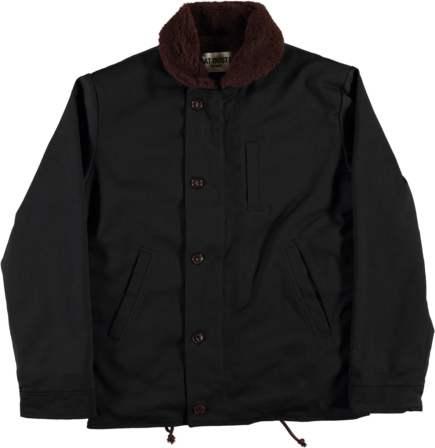 Deck Jacket Bedford Cords Black