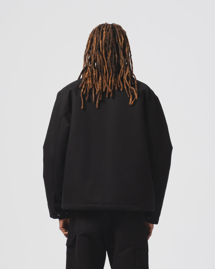 Dago Jacket Nebraska Cotton Black