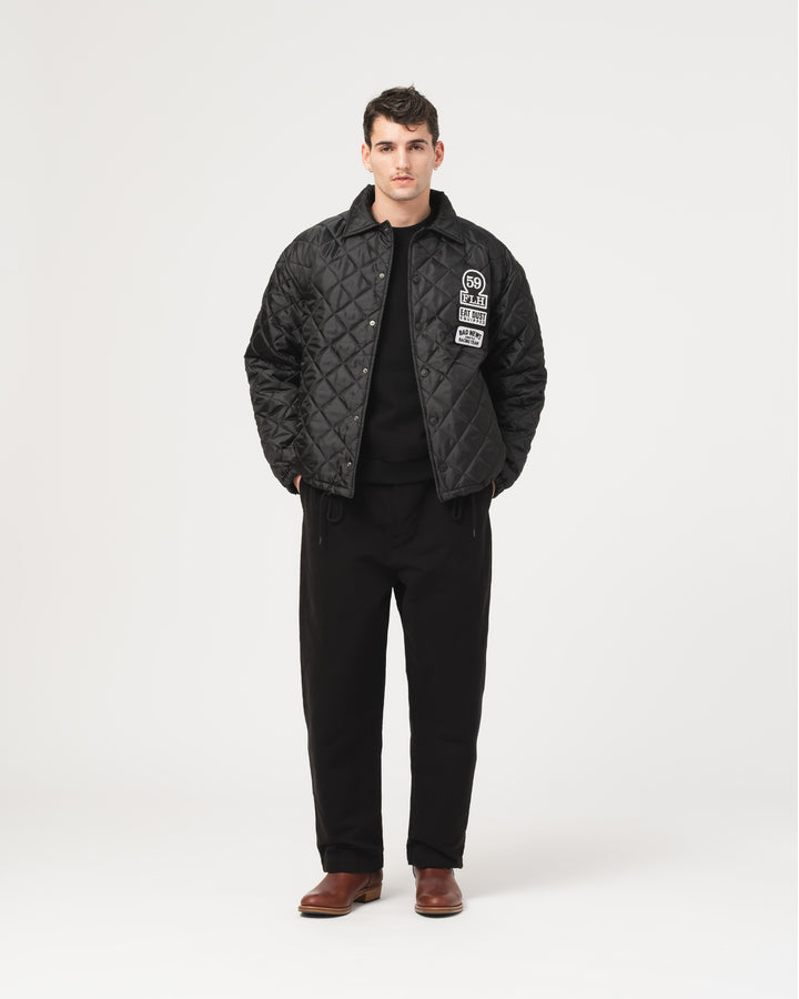 Dago Jacket V2 Padded Garage Nylon Black