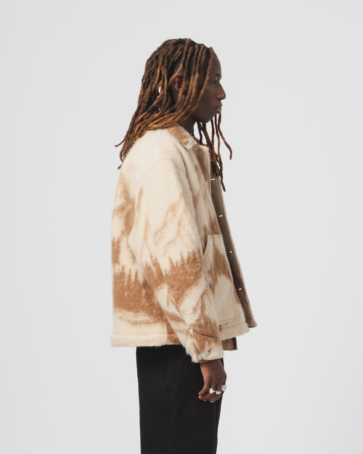 コロラドジャケット マウンテンジャカード ウィート/ブラウン