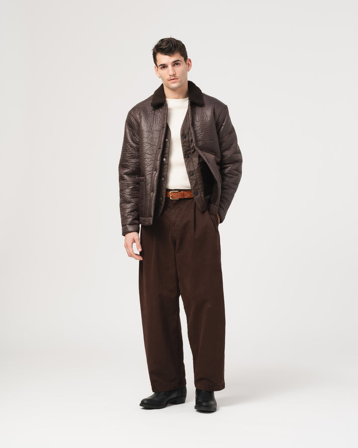 Sonora Jacket Piumono Nylon Brown