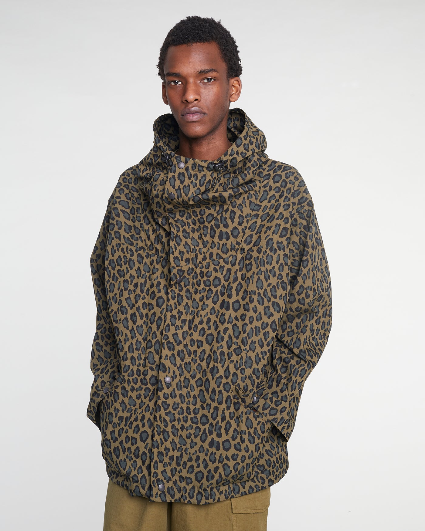 Thunder Jacket Cheetah Cotton Khaki