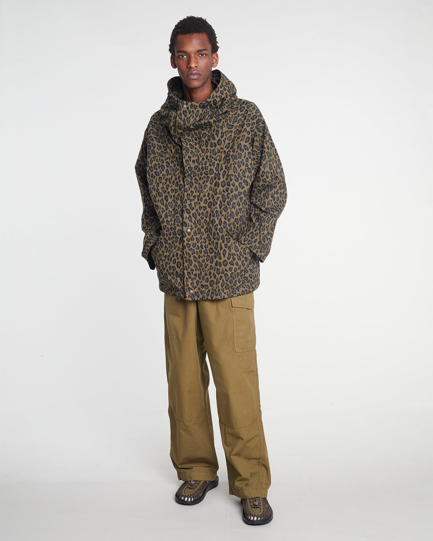 Thunder Jacket Cheetah Cotton Khaki