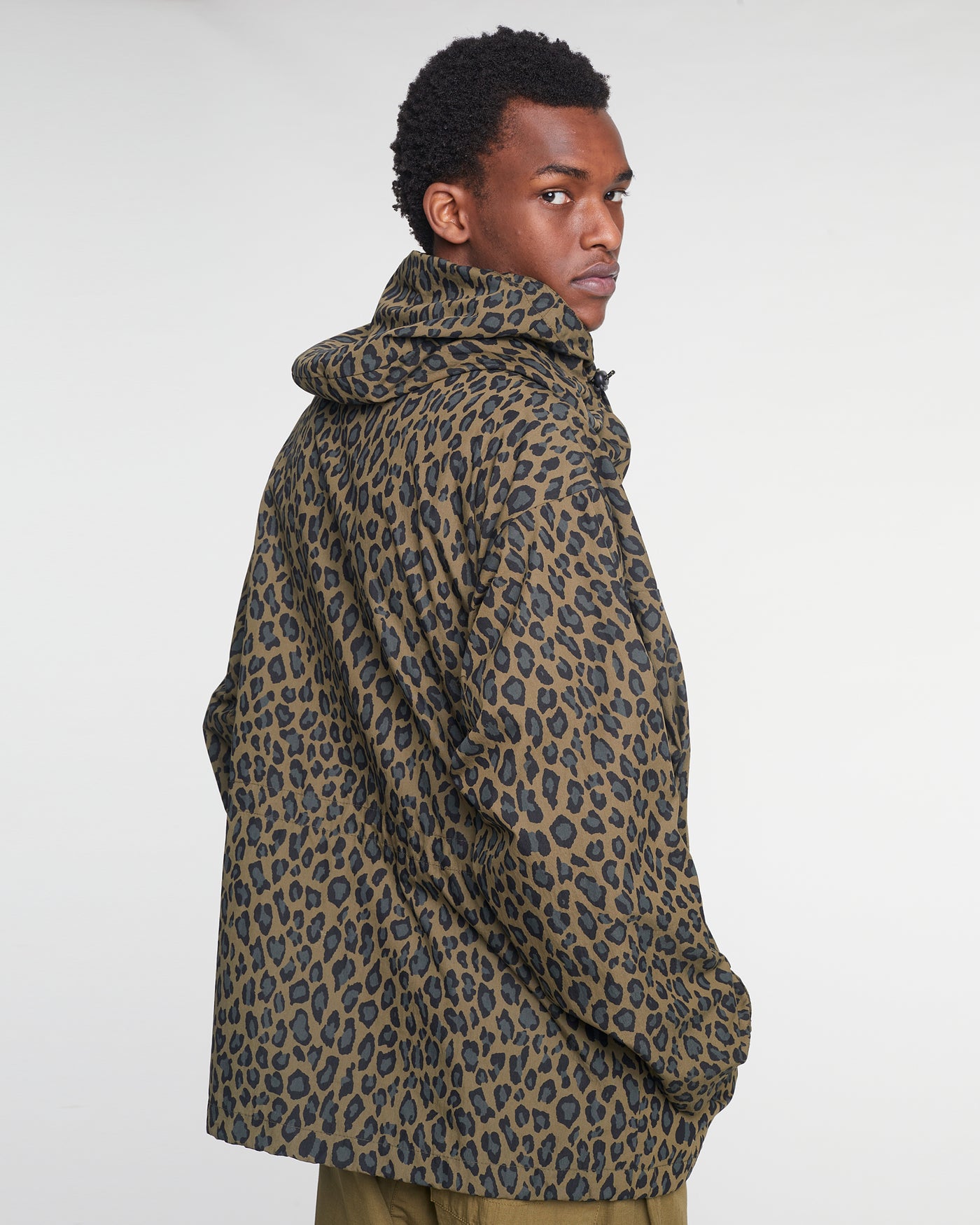 Thunder Jacket Cheetah Cotton Khaki