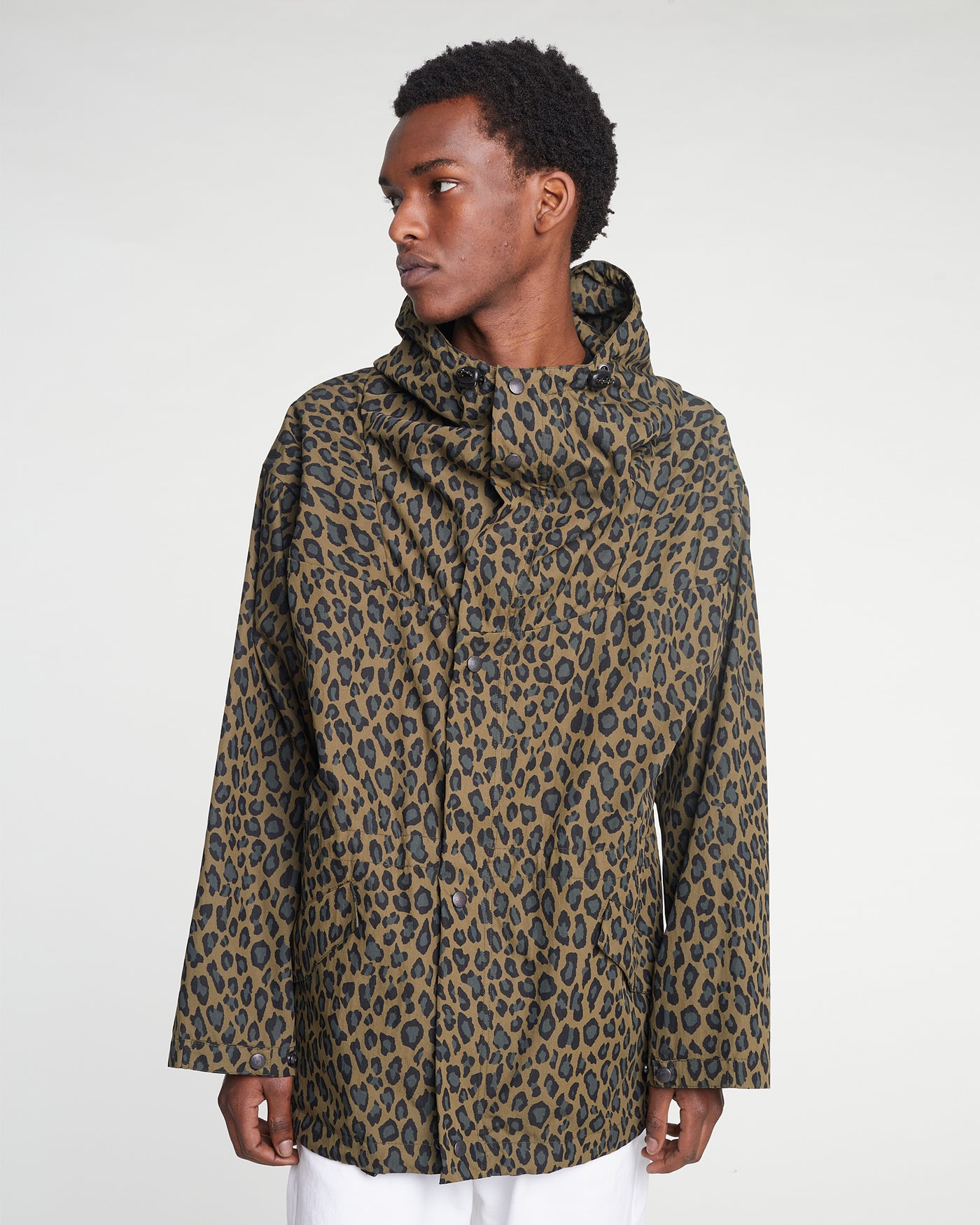 Thunder Jacket Cheetah Cotton Khaki