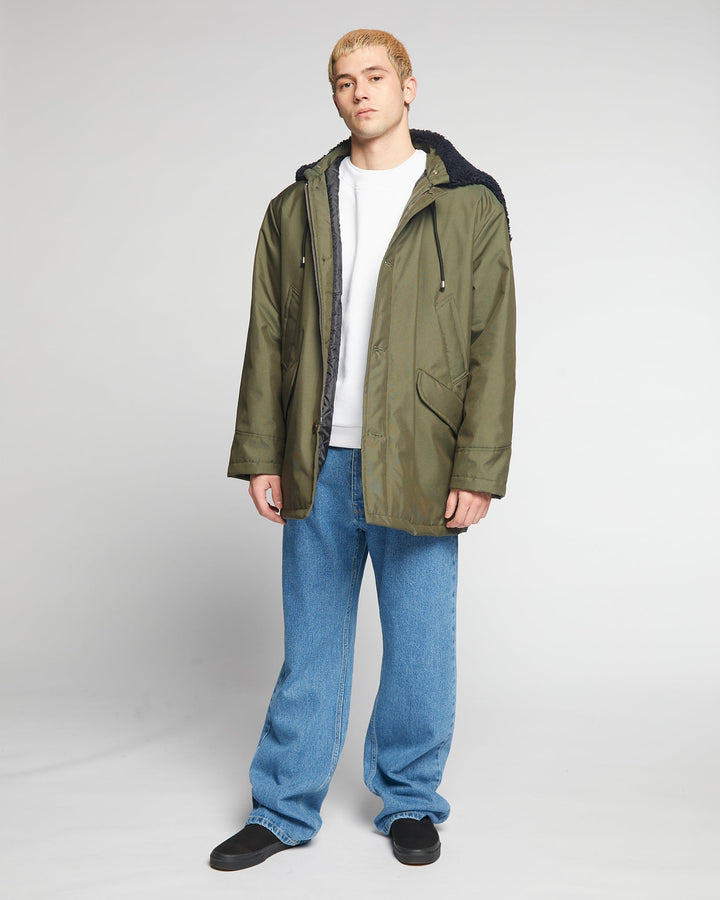 Artic Parka Nylon Bottle Green