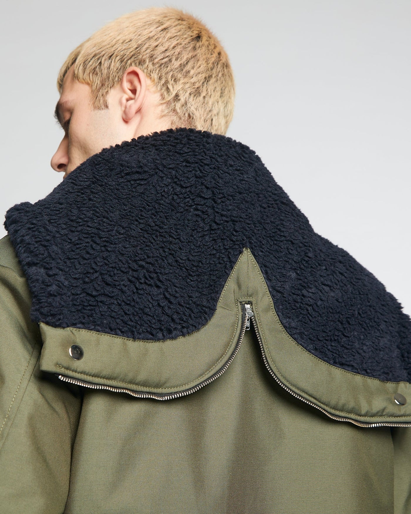 Artic Parka Nylon Bottle Green