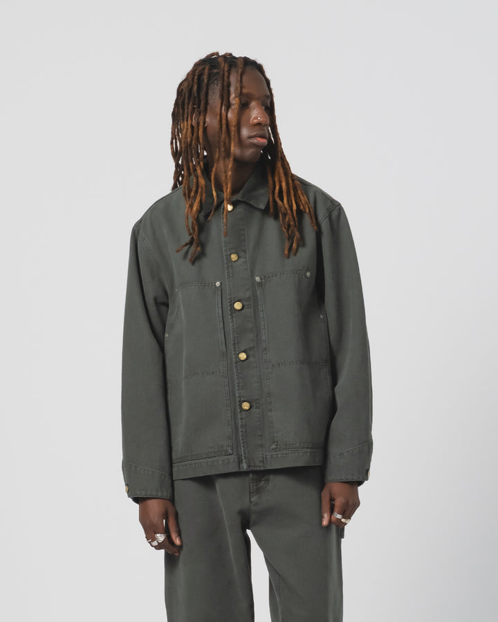 アリゾナ ジャケット キャンバス フォレストグリーン