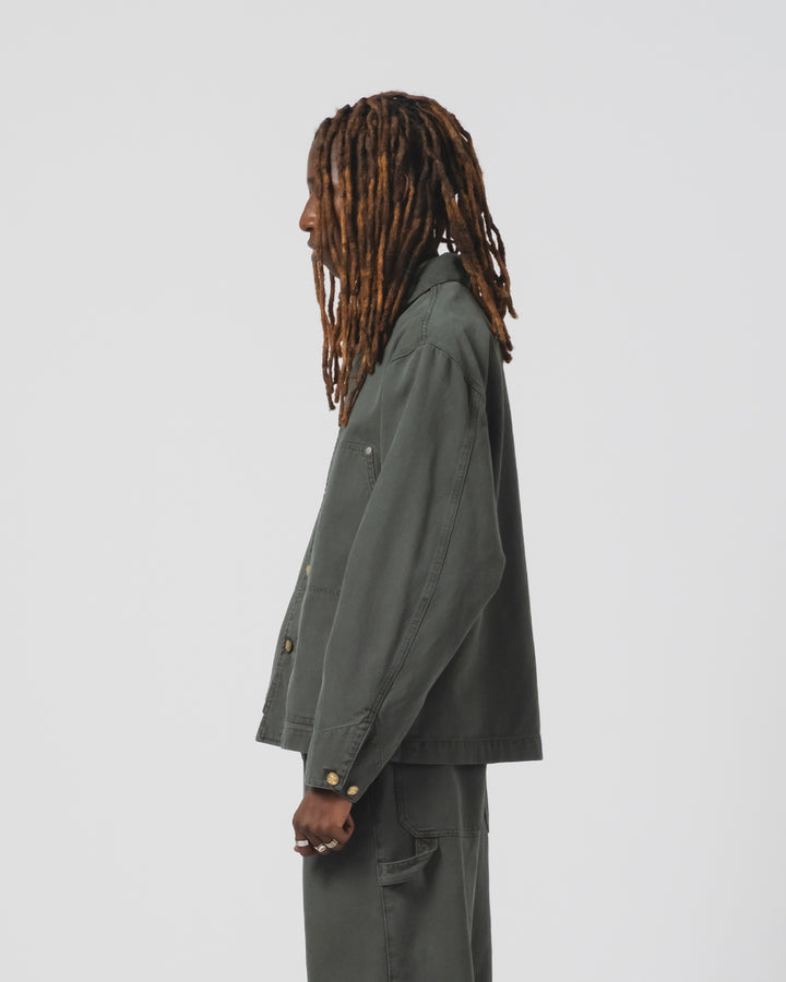 アリゾナ ジャケット キャンバス フォレストグリーン