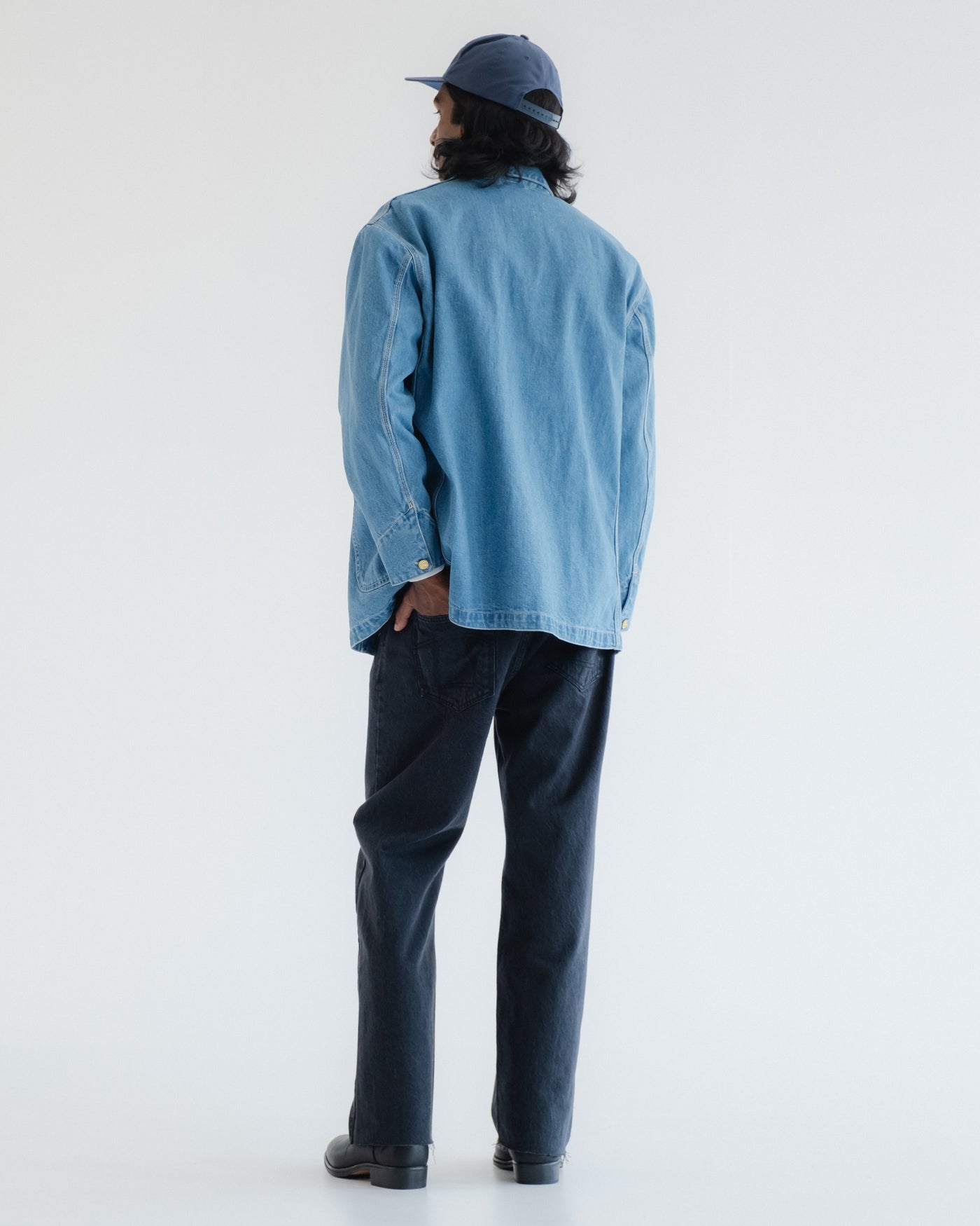 Alcatraz Jacket Salt Lake Denim Bleached Blue