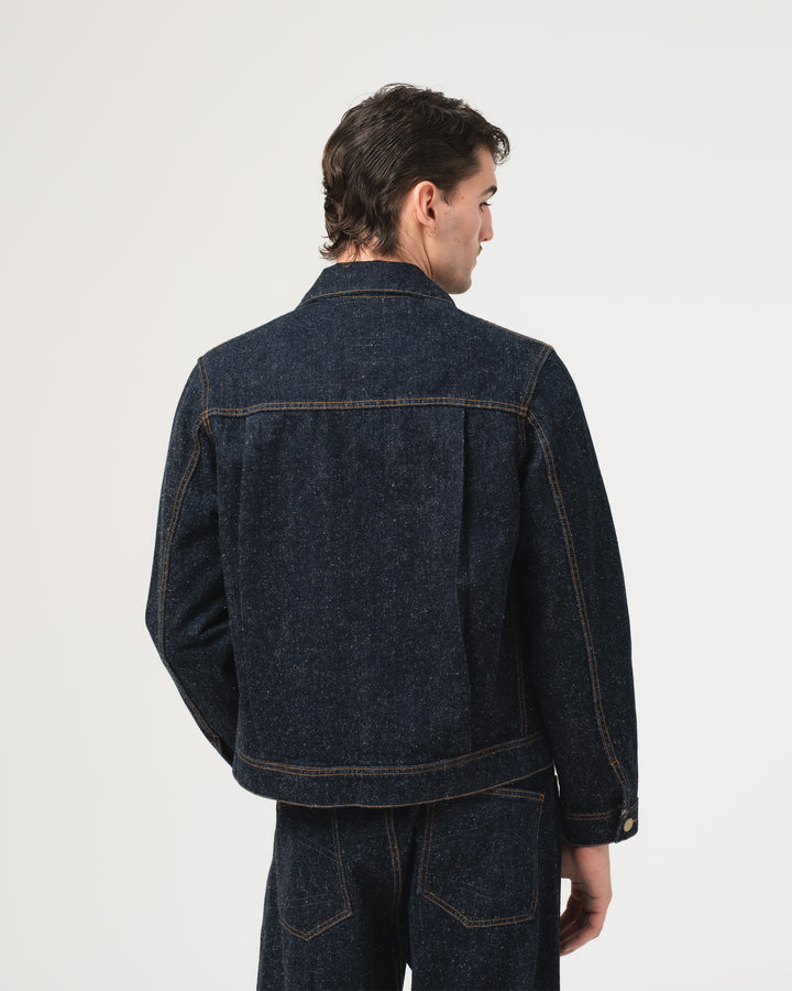 Type Dust 1 Jacket Neppy Denim Indigo