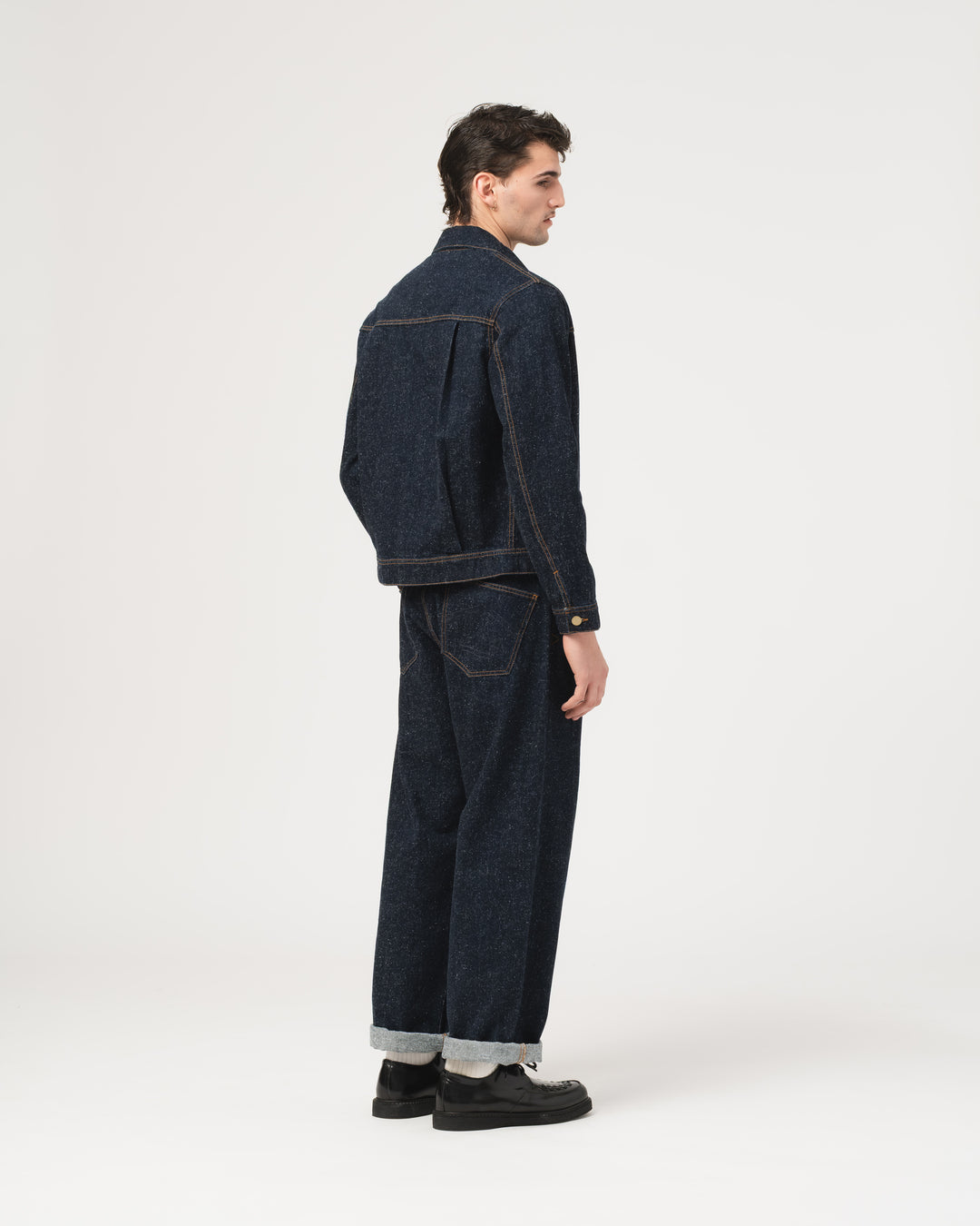 Type Dust 1 Jacket Neppy Denim Indigo