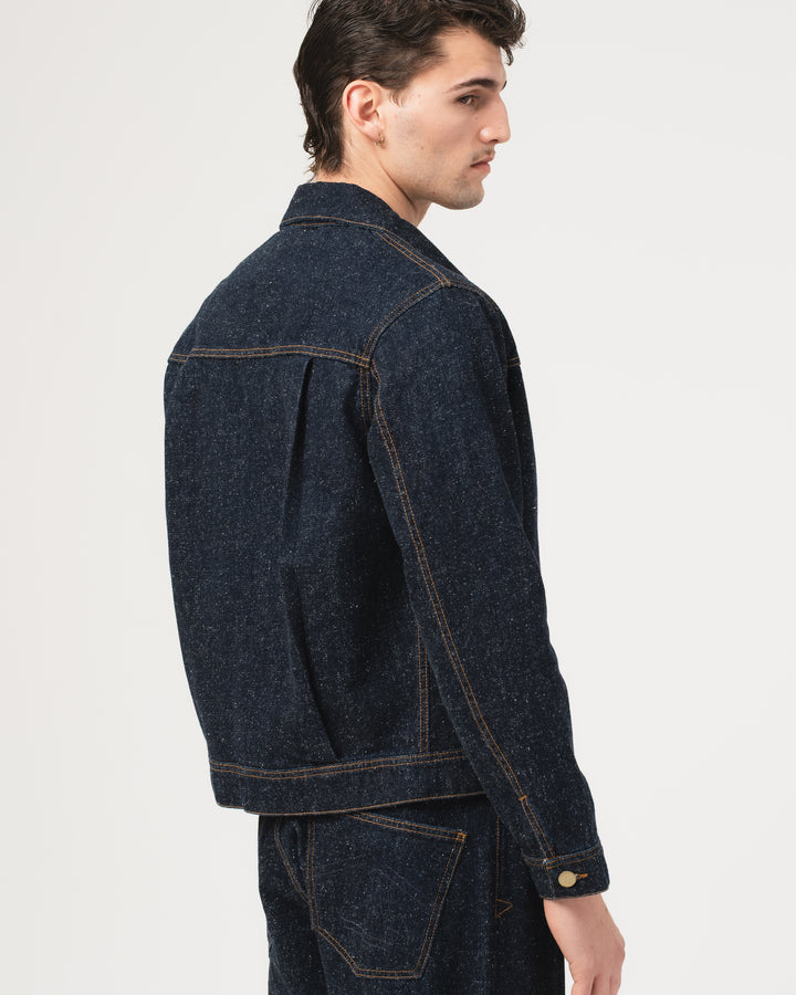 Type Dust 1 Jacket Neppy Denim Indigo