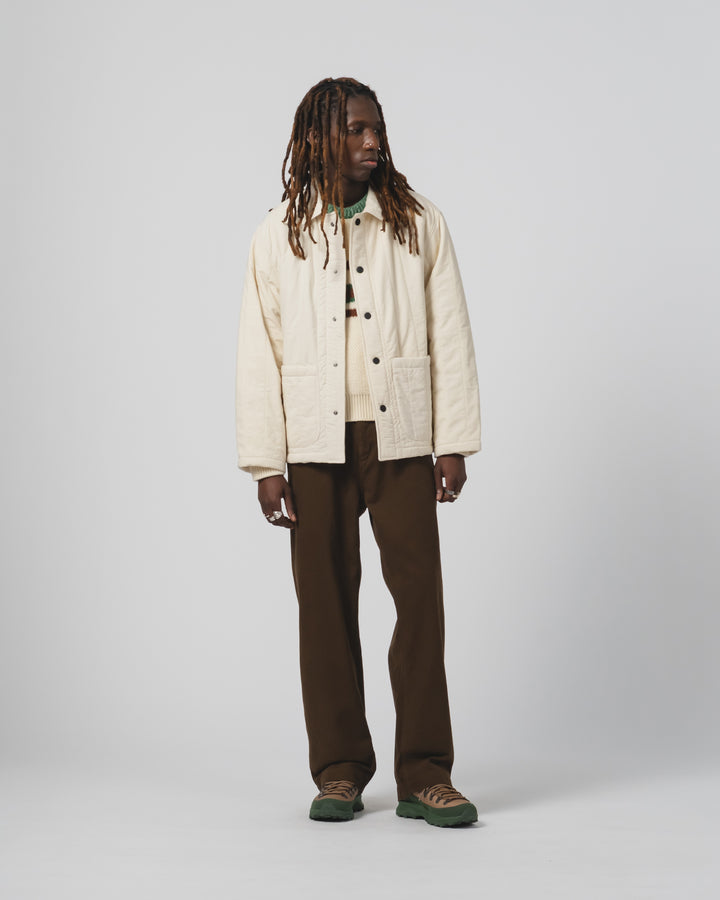 Sonora Jacket Quilted Cotton Ecru